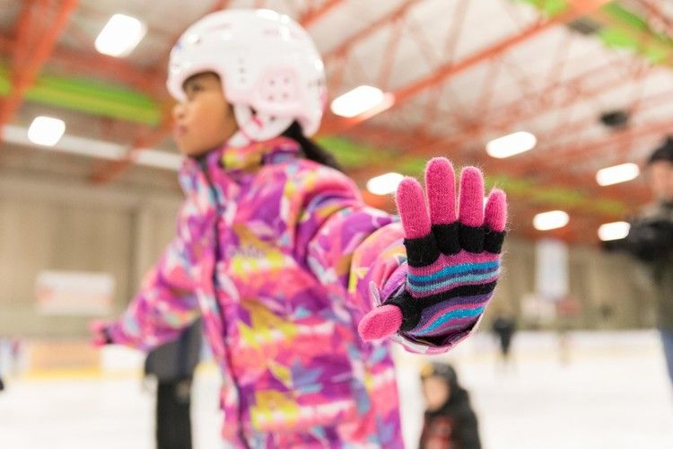 Free ice skating at Frank McCool Arena in Bonavista SE