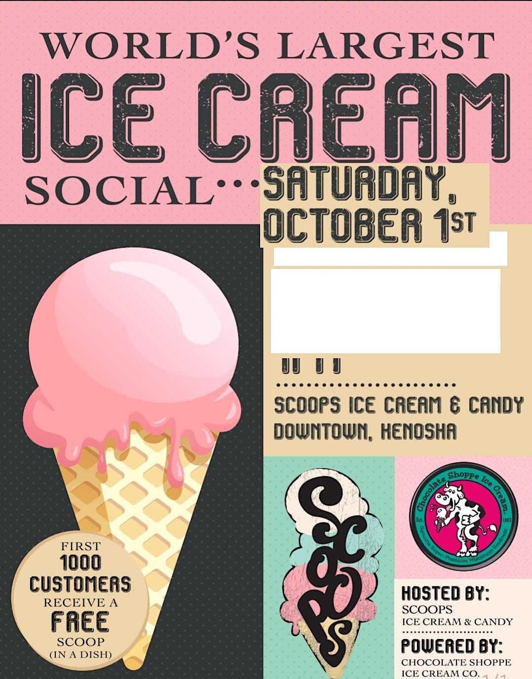 World's Largest Ice Cream Social - Scoops Ice Cream Kenosha