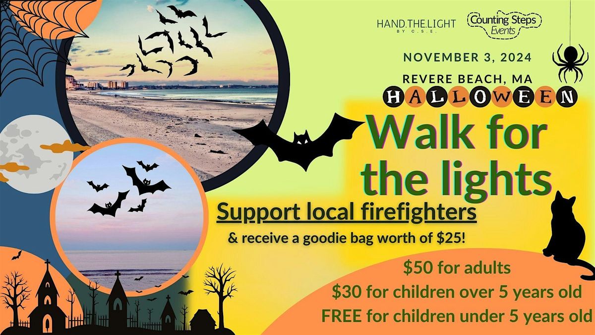 Halloween Walk for the Lights - Revere Beach, MA