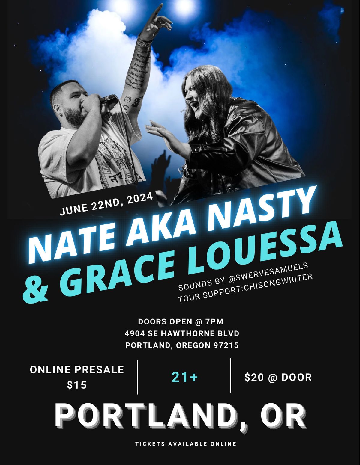 Nate AKA Nasty with Grace Louessa in Portland, OR 