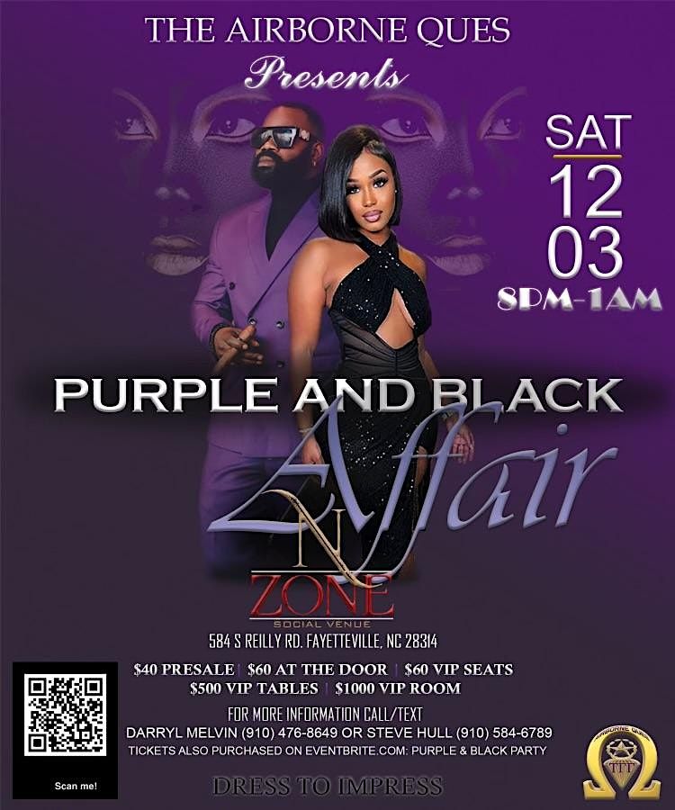 3rd Annual Purple and Black Affair
