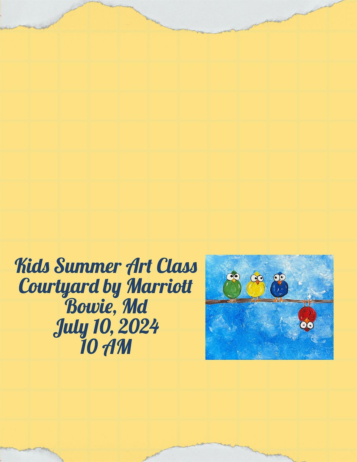 Kids Summer Art Class