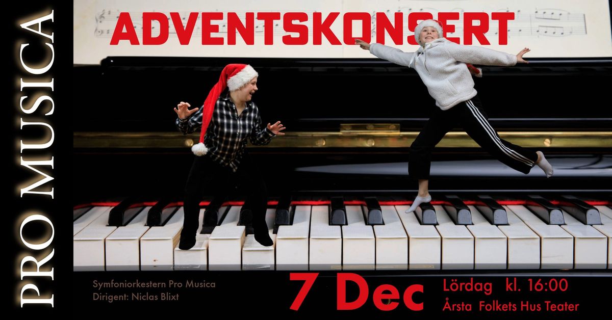 Adventskonsert med Symfoniorkestern Pro Musica