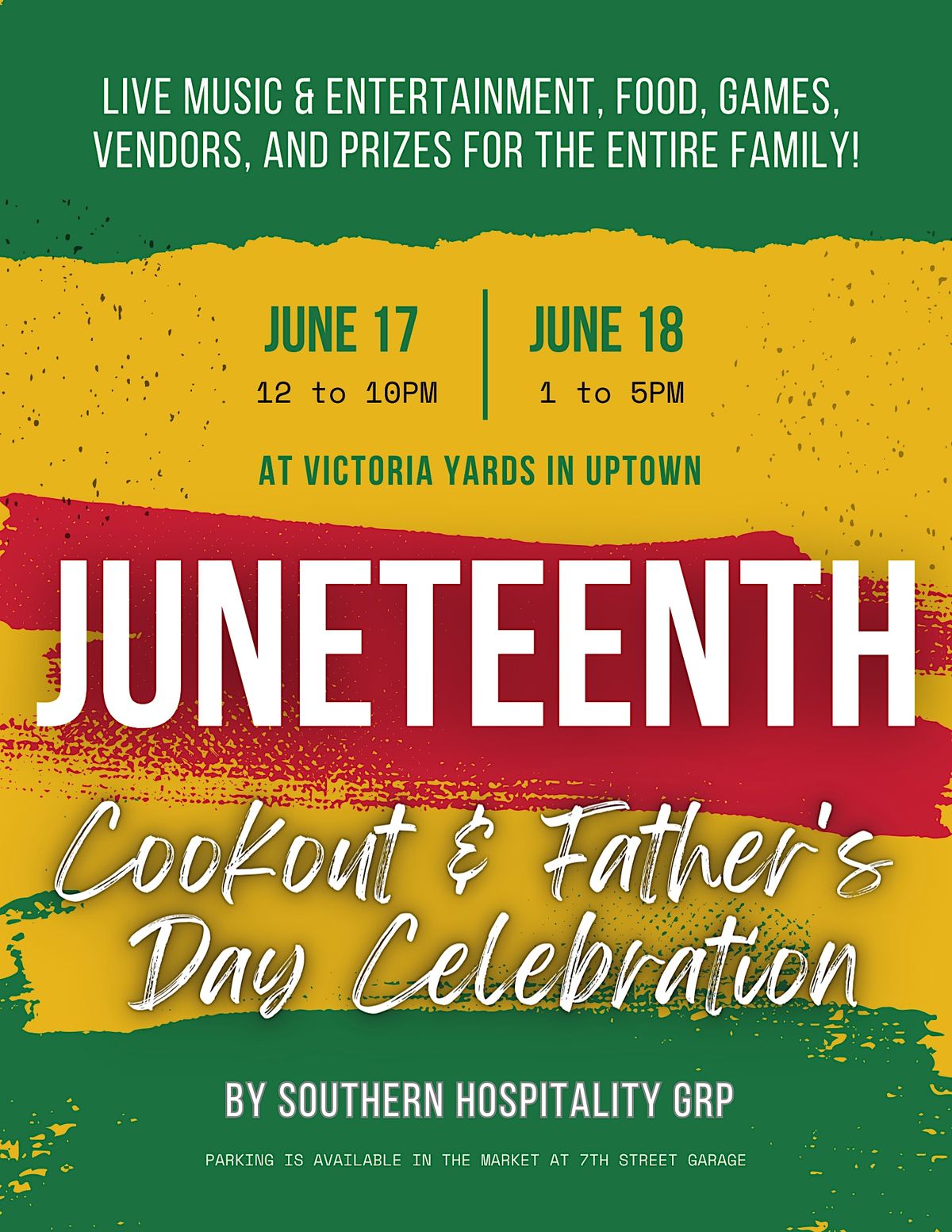 Inaugural Juneteenth Cookout & Father's Day Celebration