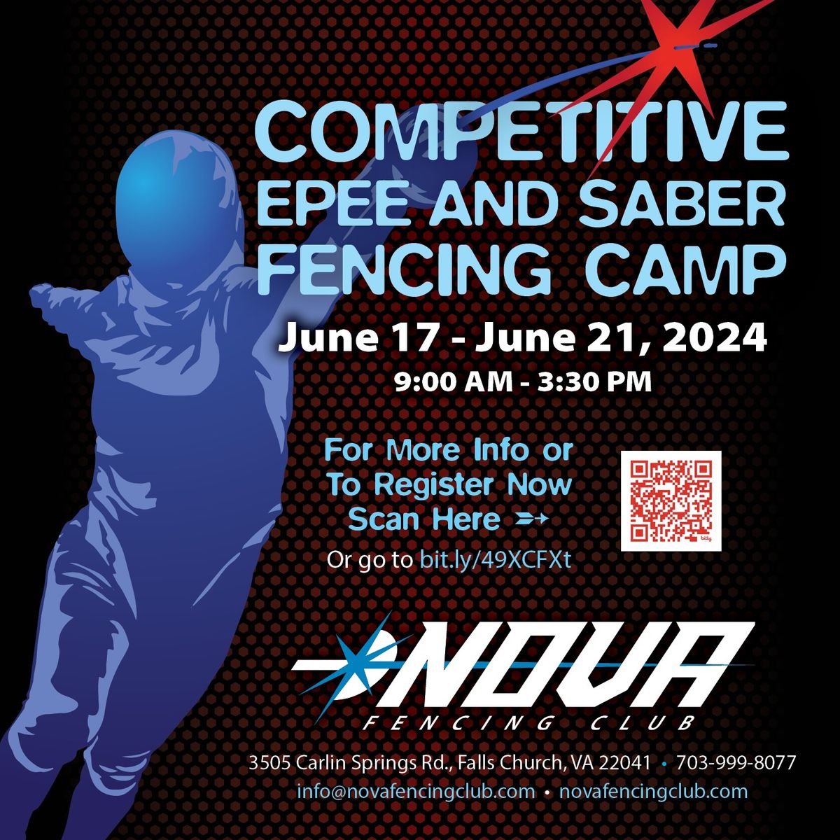 Competitive Epee and Saber Fencing Camp