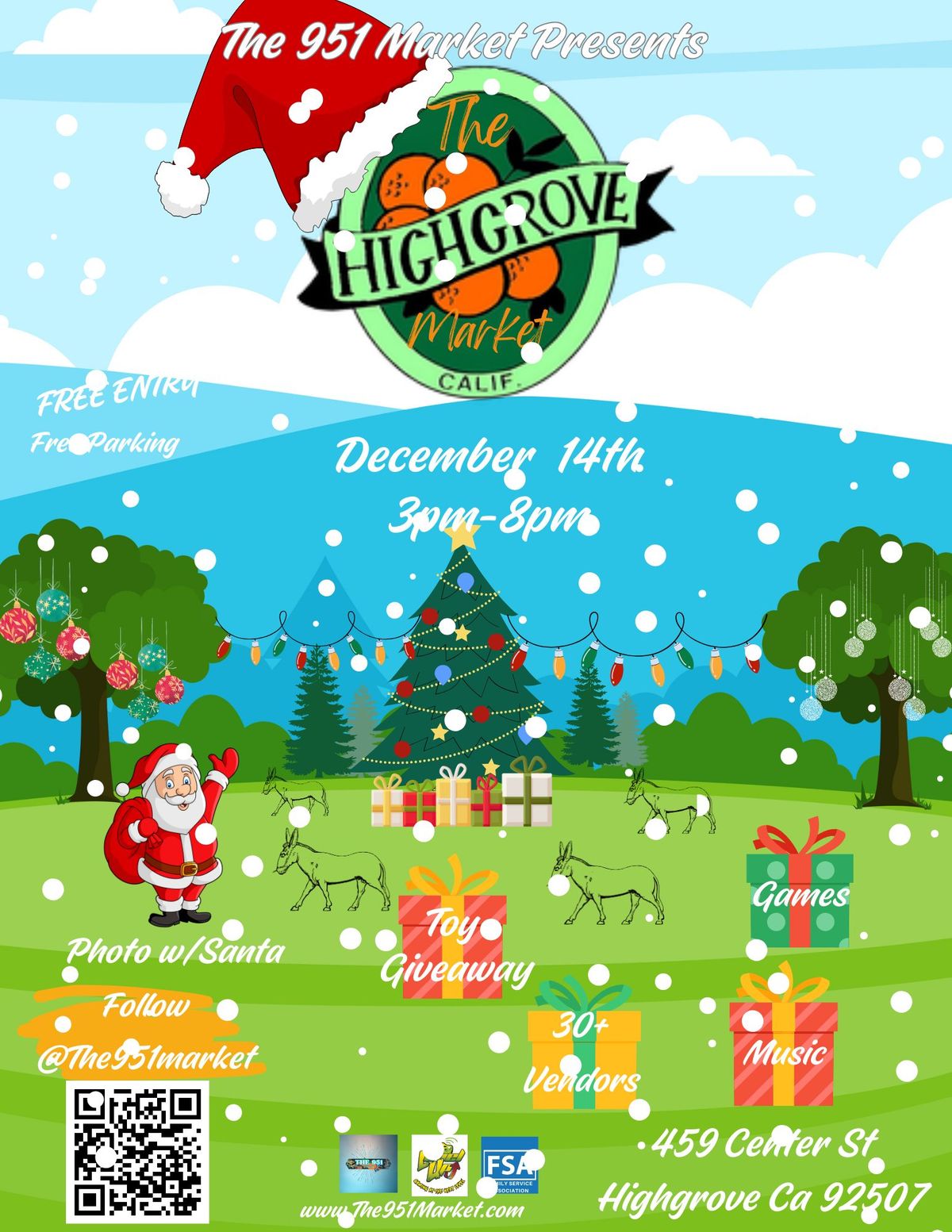 Highgrove Market-Christmas Toy Give Away