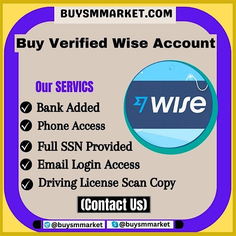 Buy Verified Wise Account $300.00 \u2013 $600.00
