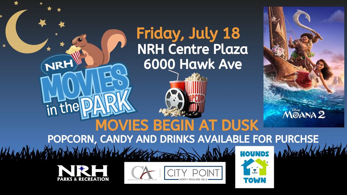 NRH Movies in the Park Summer Movie Night