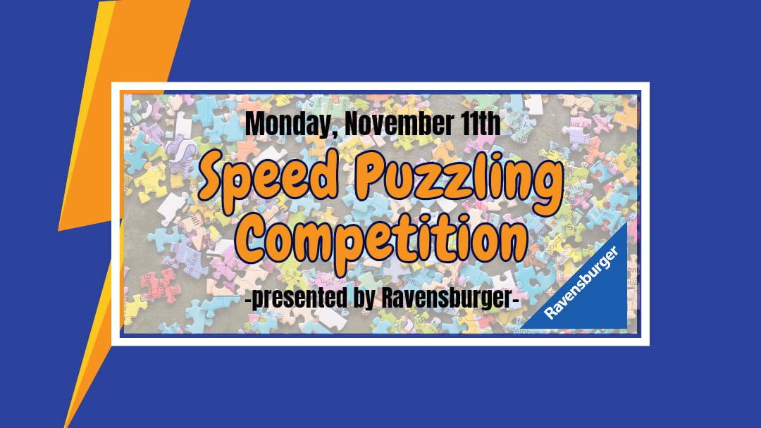 Speed Puzzling Competition presented by Ravensburger