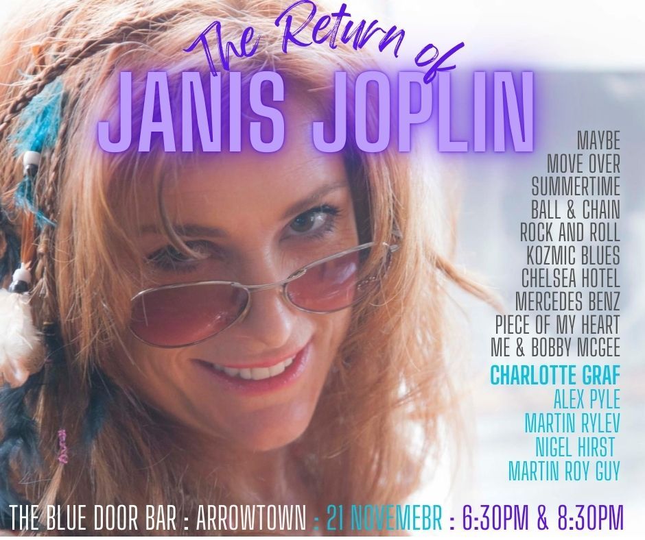 The Return of Janis Joplin - Charlotte Graf - Tiny Room Concert