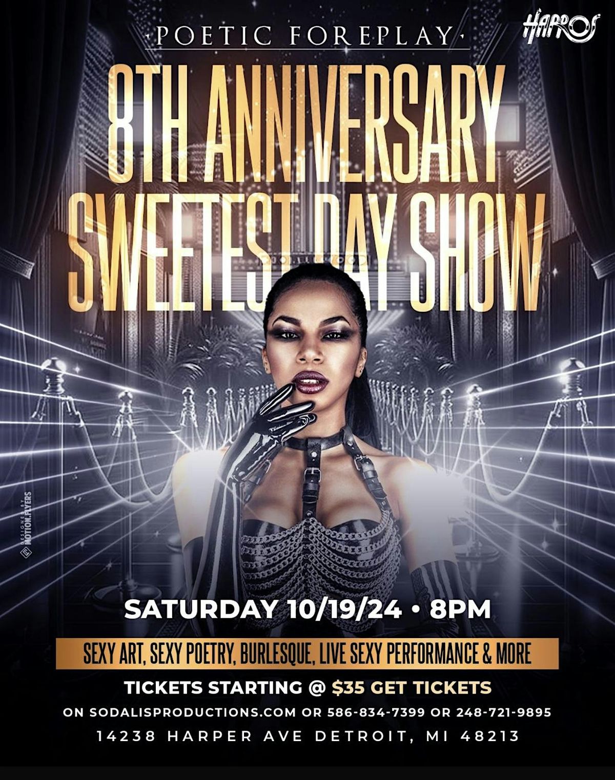 Poetic Foreplay 8th Anniversary Sweetest Day Show