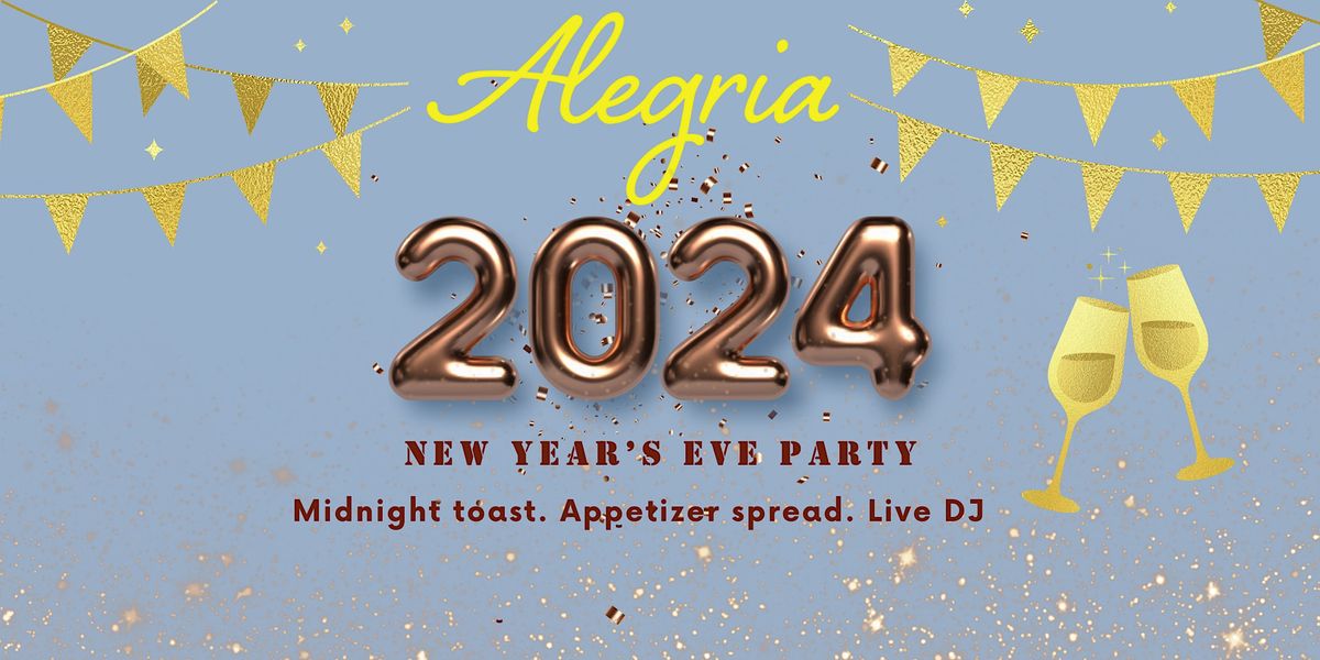 Alegria's ROARING New Year's Eve Party