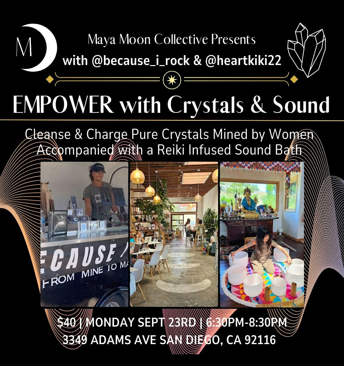 EMPOWER with CRYSTALS and SOUND