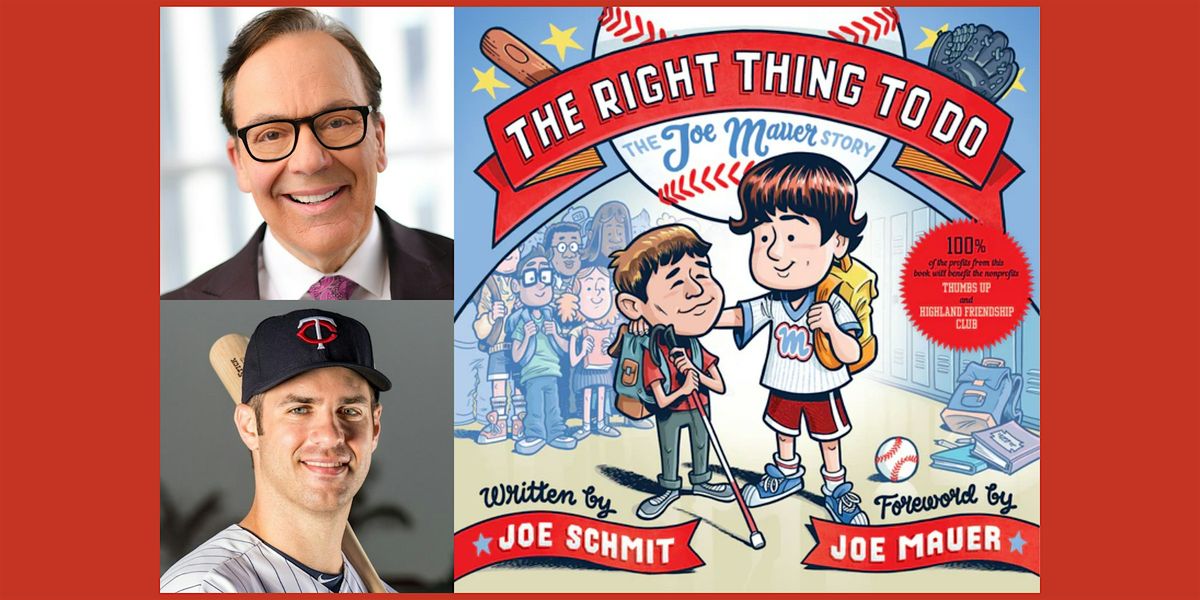 Book Signing with Joe Mauer and Joe Schmit!