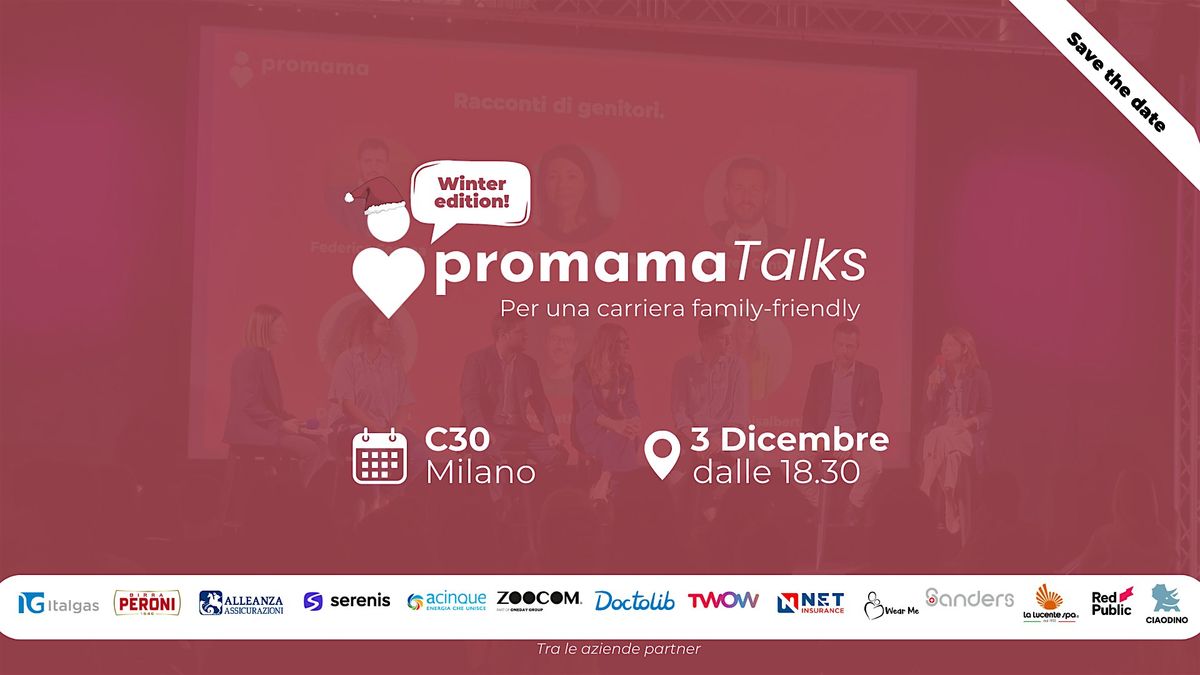 Promama Talks - Winter edition \u2744\ufe0f