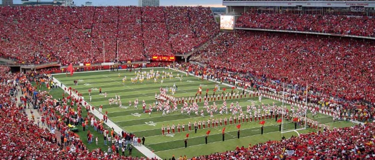 Houston Christian Huskies at Nebraska Cornhuskers Football at Nebraska Memorial Stadium