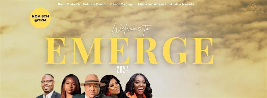 EMERGE  2024 (  Let us PRAY)