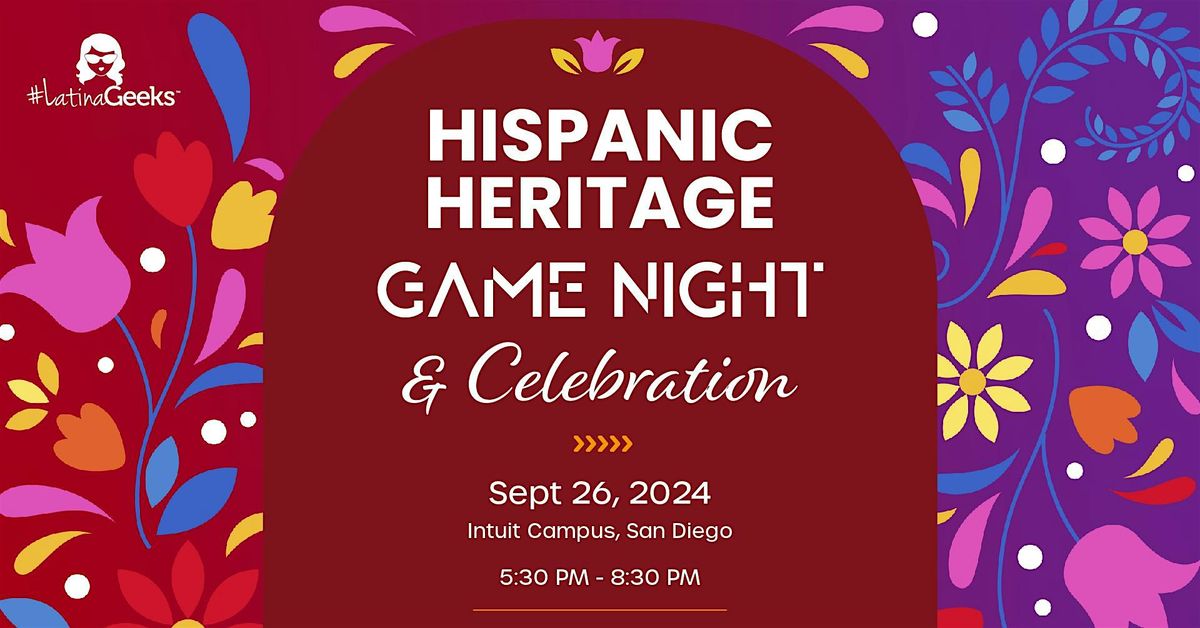 Hispanic Heritage Game Night & Celebration