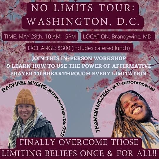 \u201cNo Limits Tour\u201d (Maryland\/DC) - Prayer Warrior Workshop