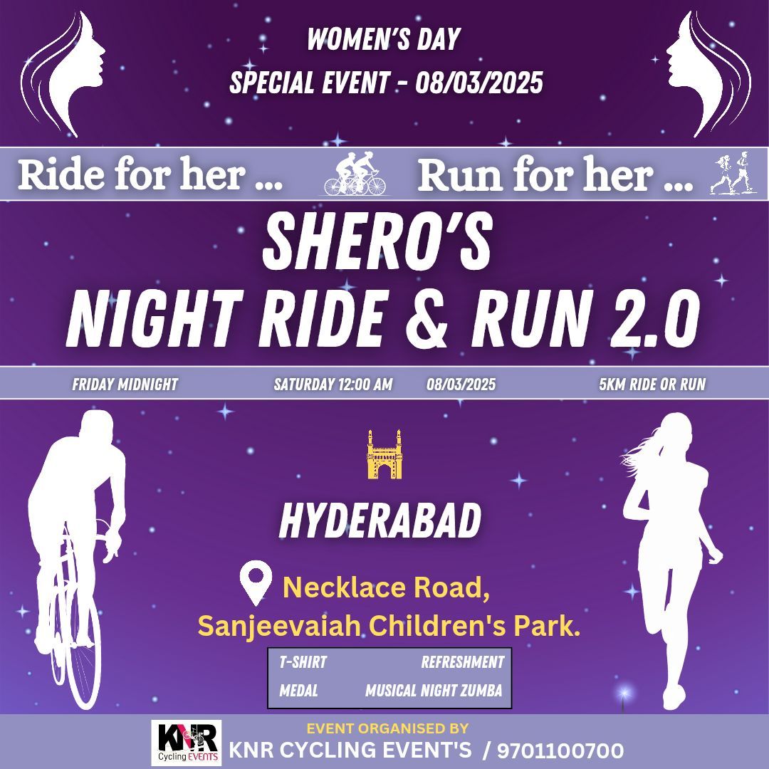 SHERO'S NIGHT RIDE & RUN 