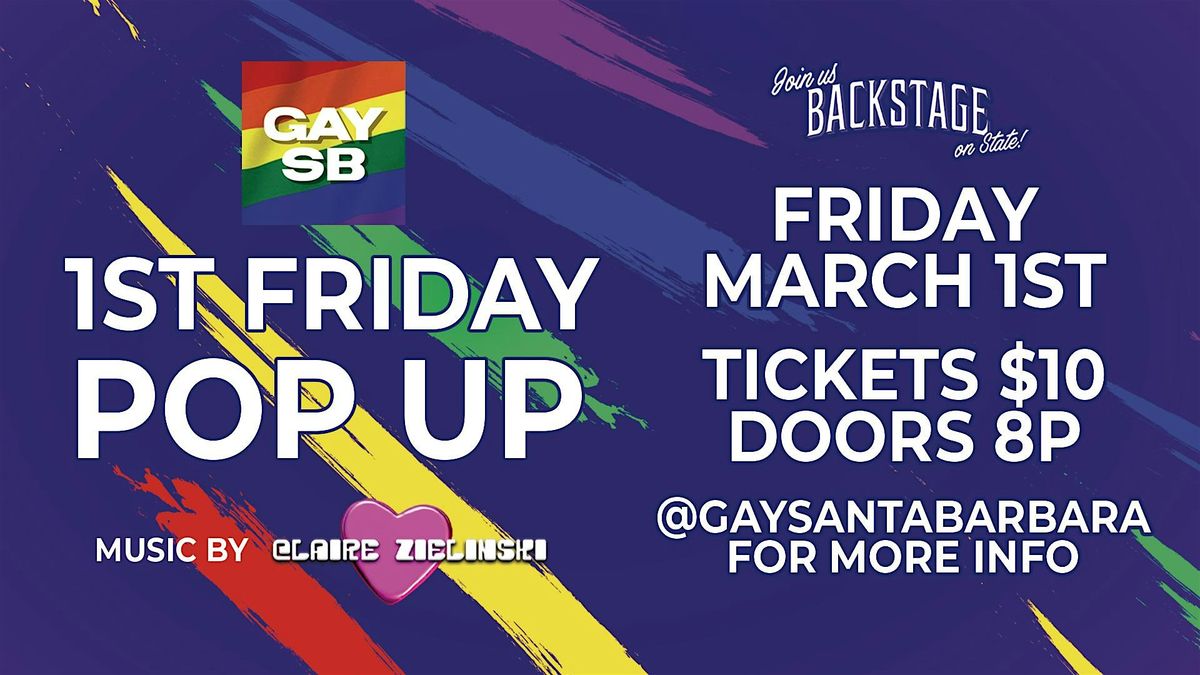 Gay Santa Barbara Pop up @ Backstage