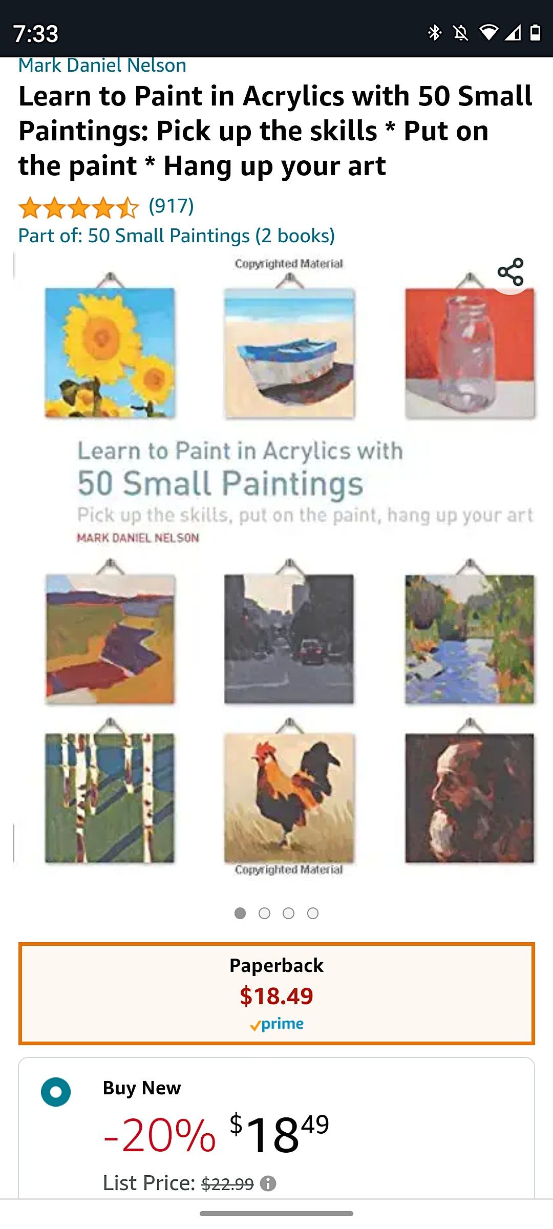 Learn Acrylic Painting In 50 Small Steps