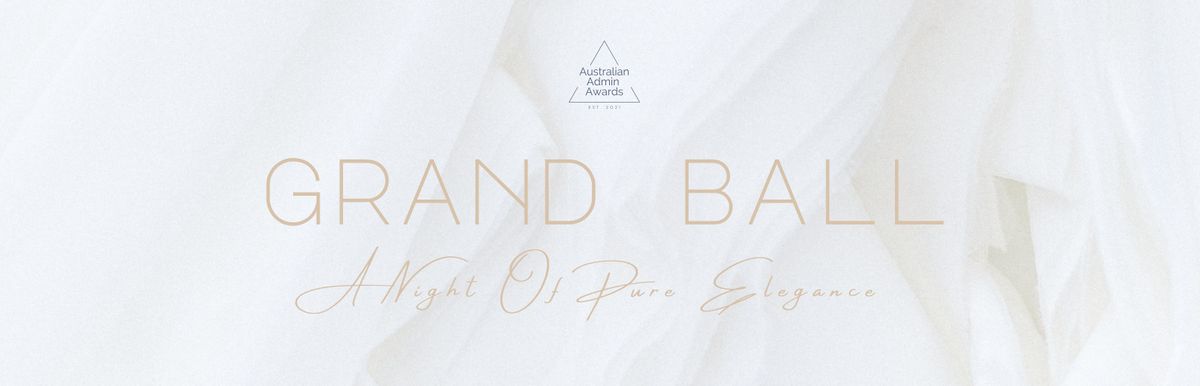 2022 Australian Admin Awards Grand Ball