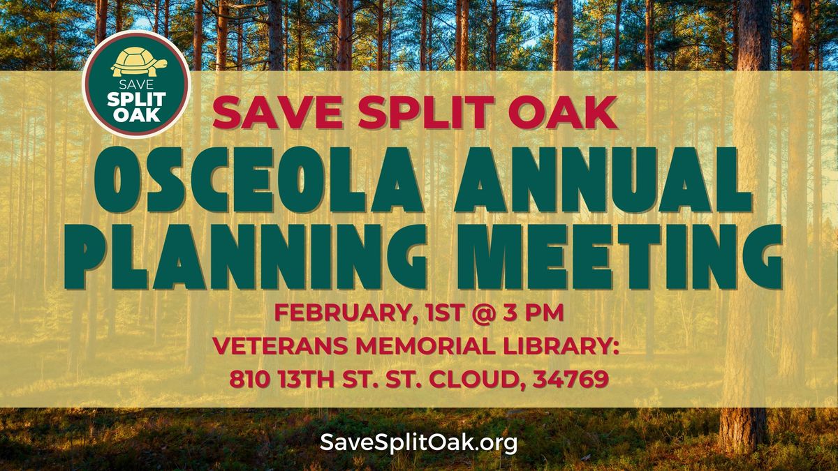 Osceola Annual Planning Meeting 