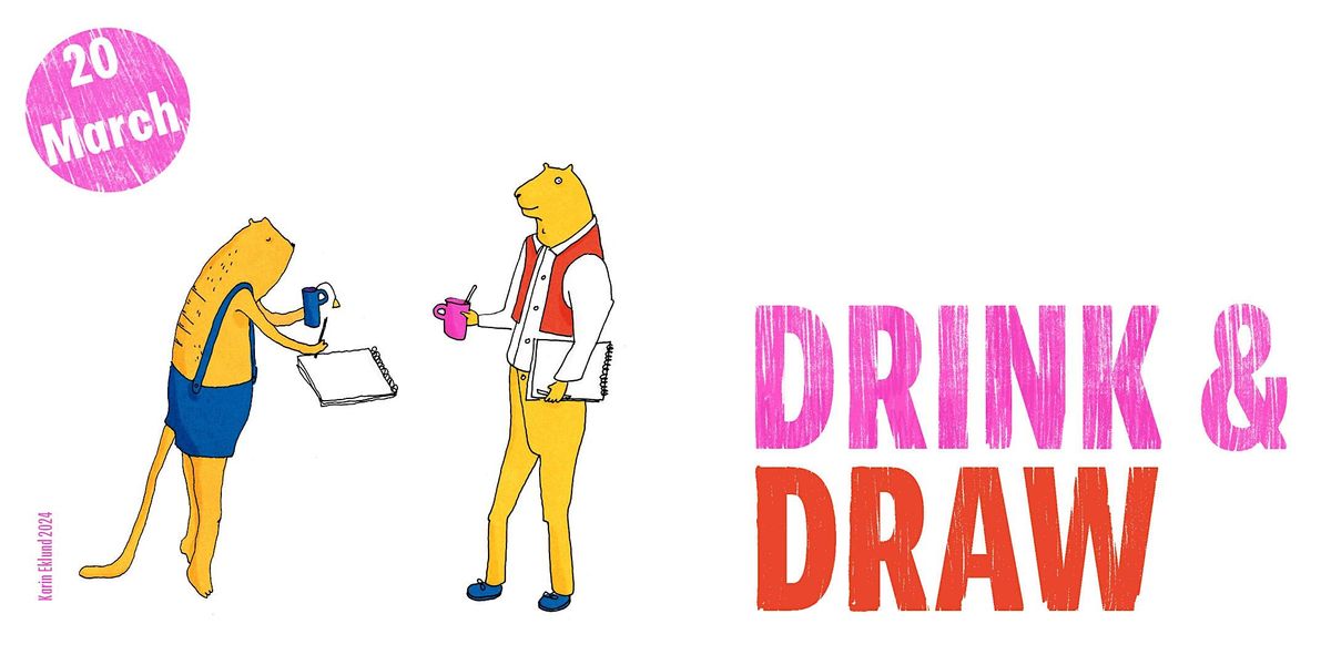 Drink & Draw, Hot Numbers Coffee Gwydir St (Dale's Brewery), Cambridge, 20 March 2024