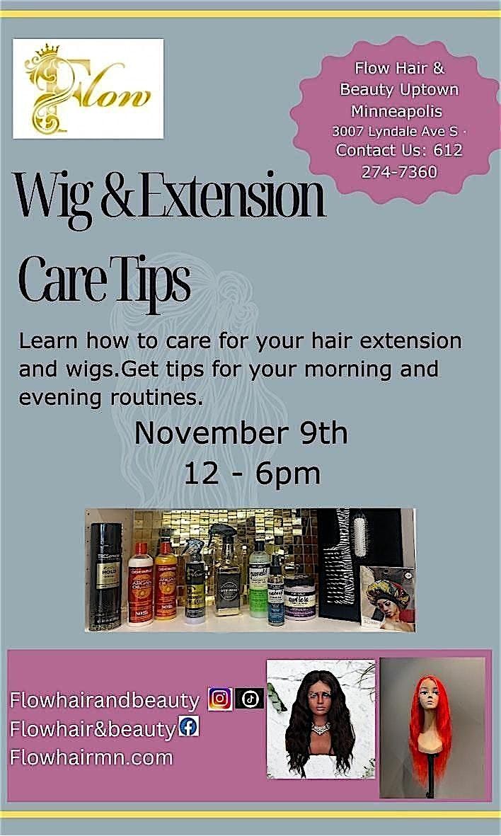 Wig & Extension Care Tips