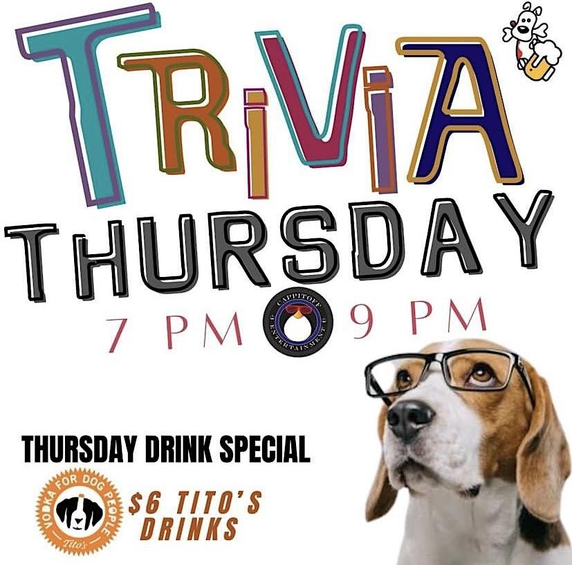 Thursday Trivia at Lucky Dog Bark & Brew Charlotte