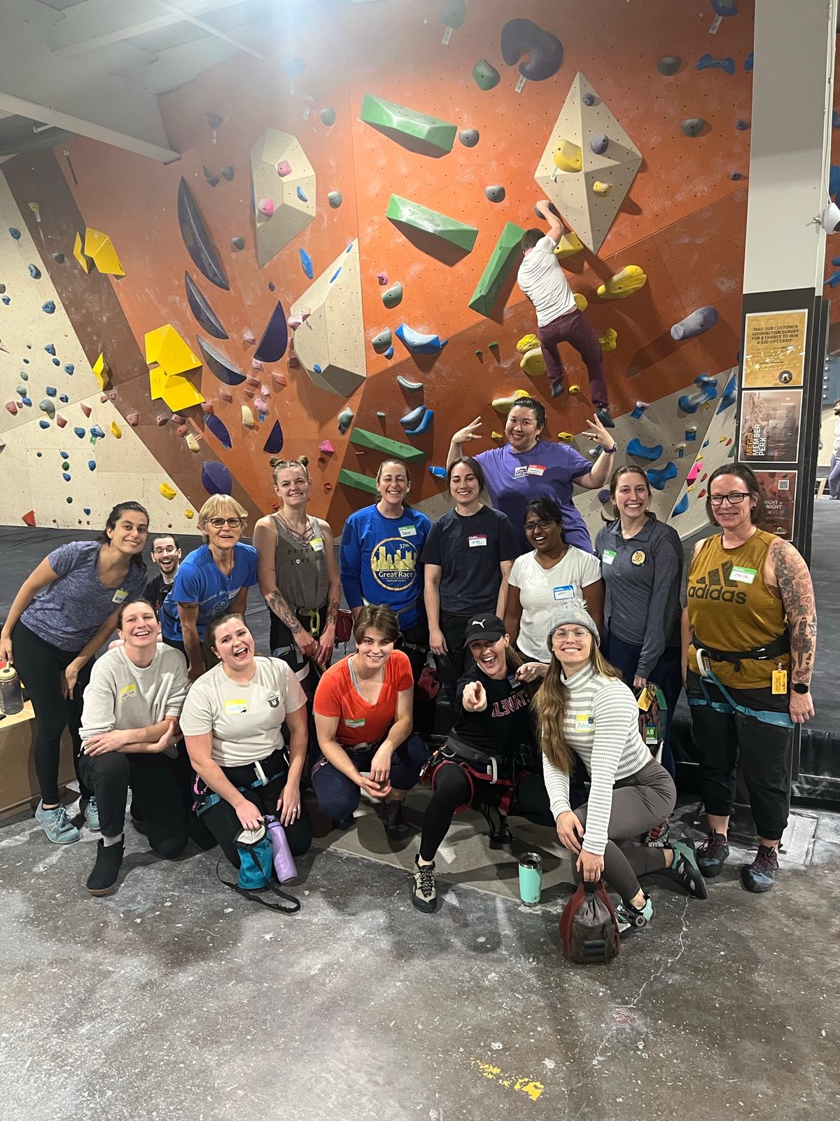 Women on Walls (WoW) - Social Climbing Event - Point Breeze