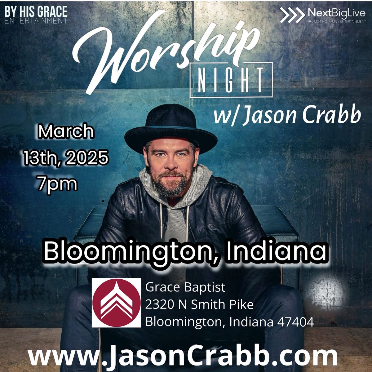 Worship Night w\/ JASON CRABB - Bloomington, IN