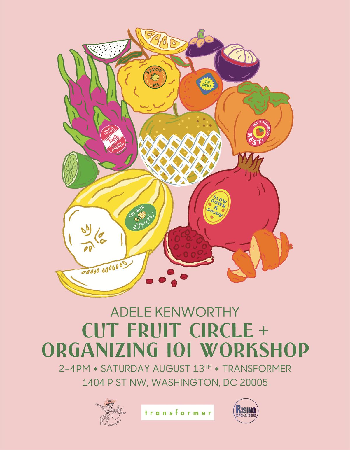 Cut Fruit Circle + Organizing 101