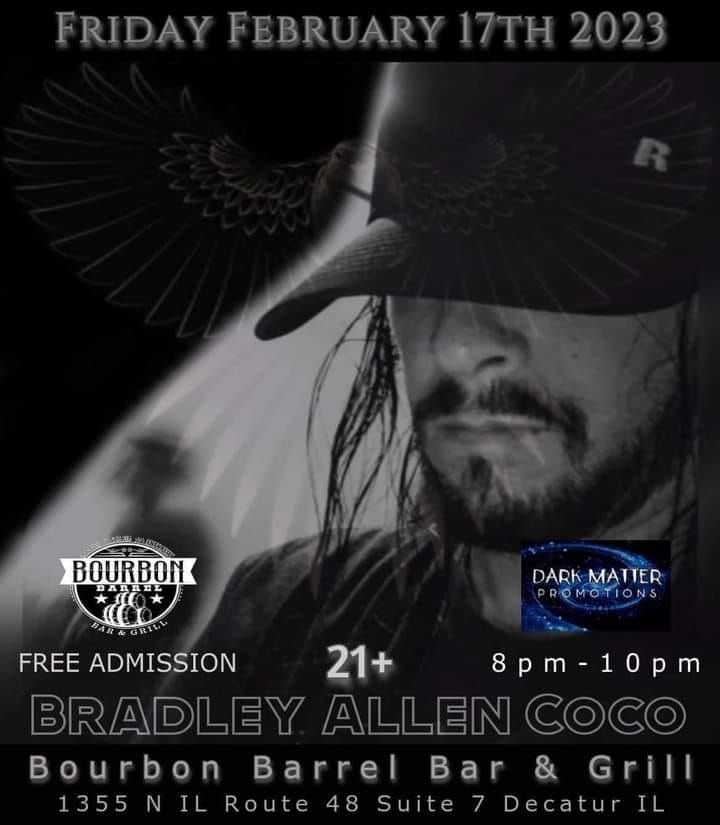 Artist Spotlight at Bourbon Barrel with Bradley Allen Coco