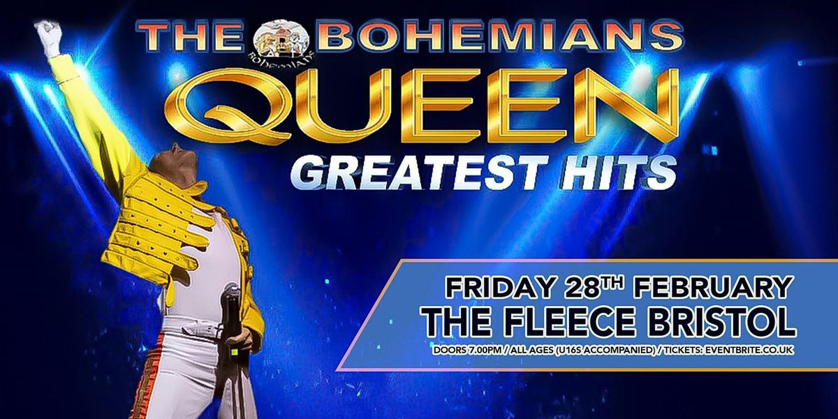 The Bohemians - A Tribute To Queen at The Fleece, Bristol - Fri 28th Feb 2025