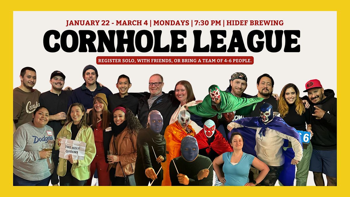 Adult Cornhole League in Los Angeles | 21+ | Social Sports League