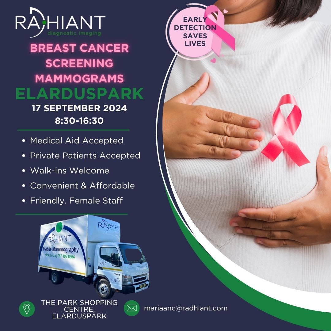 BREAST CANCER SCREENING MAMMOGRAMS!