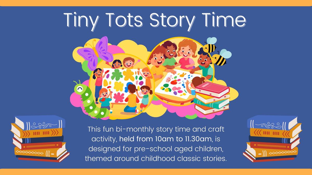 \ud83d\udcd6  TINY TOTS STORYTIME \ud83d\udcd6 \/\/ FREE FUN FOR THE KIDS!