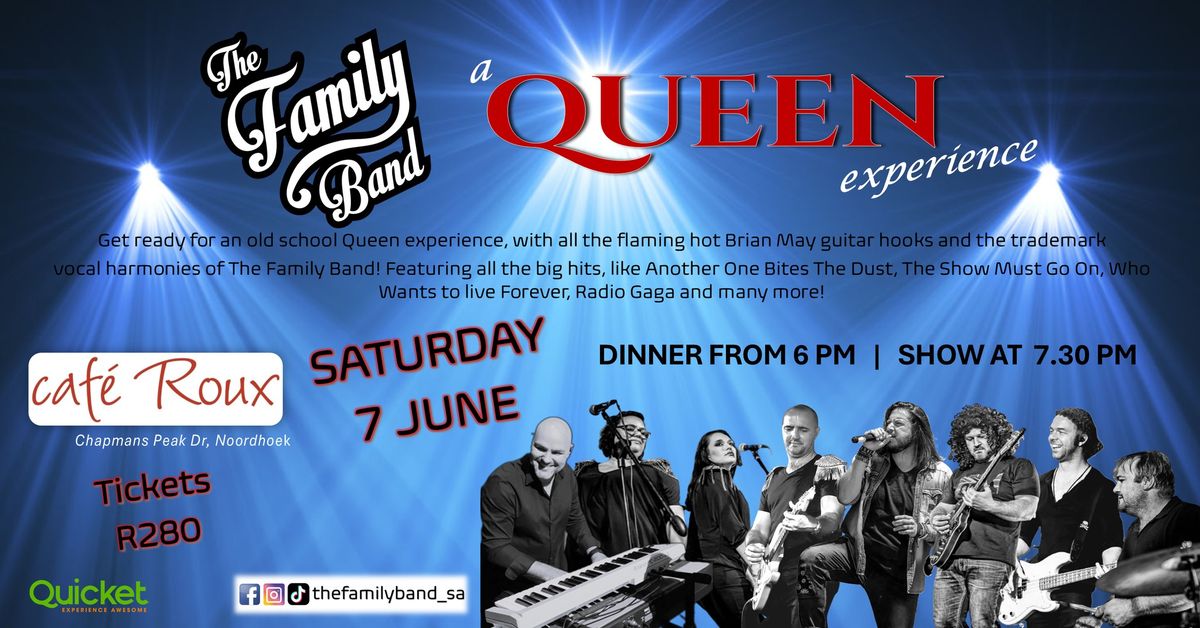 A Queen Experience - with The Family Band ft. Mark Haze