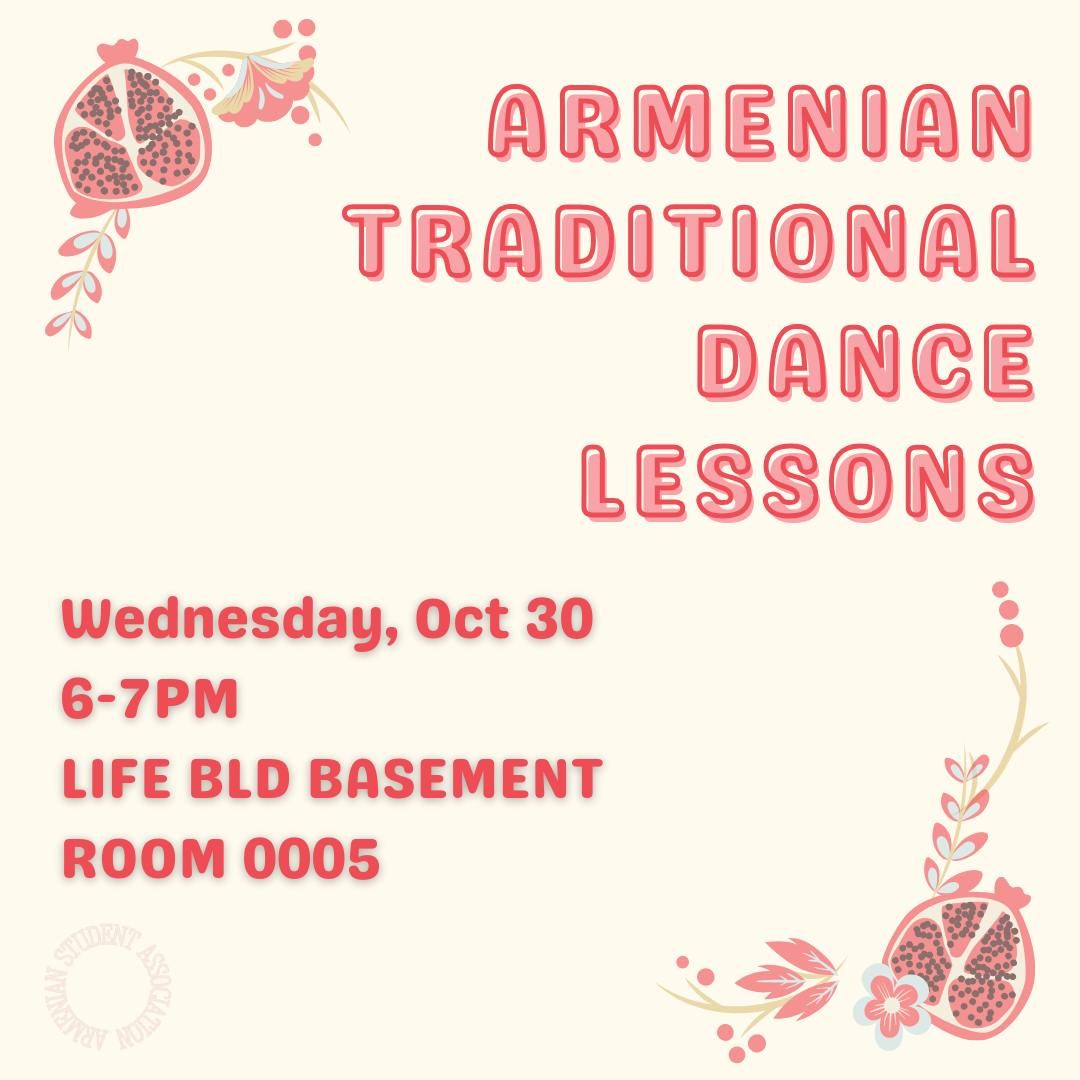 Traditional Armenian Dance Lessons