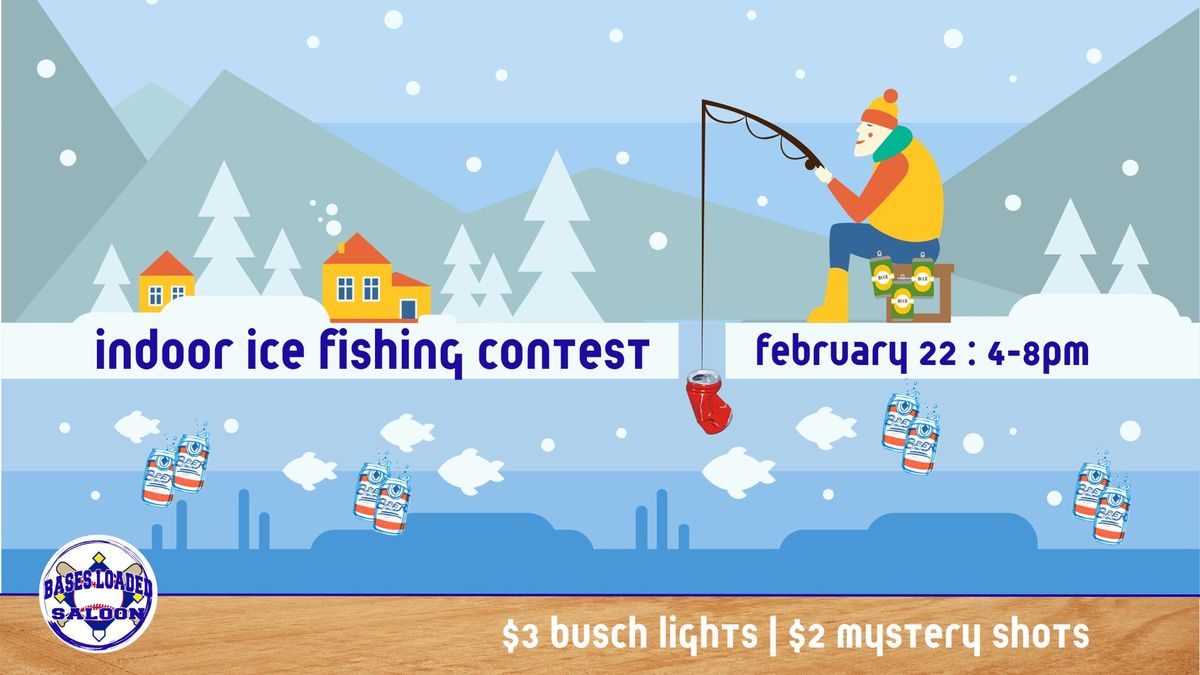 Indoor Ice Fishing Contest