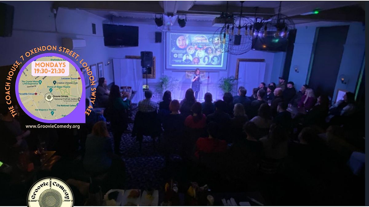 Groovie Comedy at The Coach House 