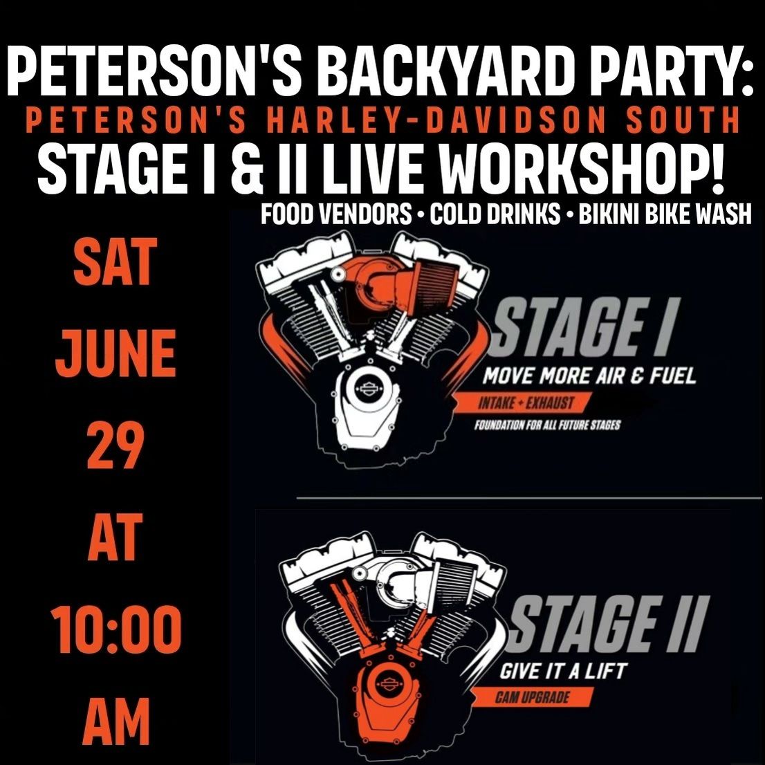 Peterson's Backyard Party: Stage 1 & 2 LIVE Workshop