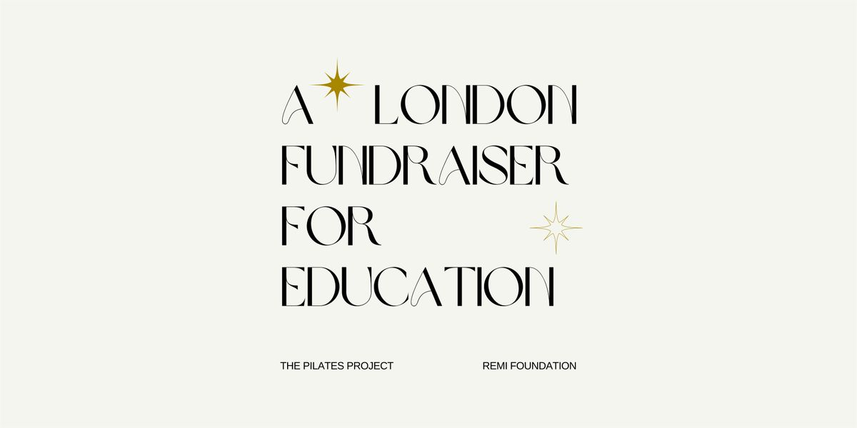 Pilates Project: London Fundraiser for Education