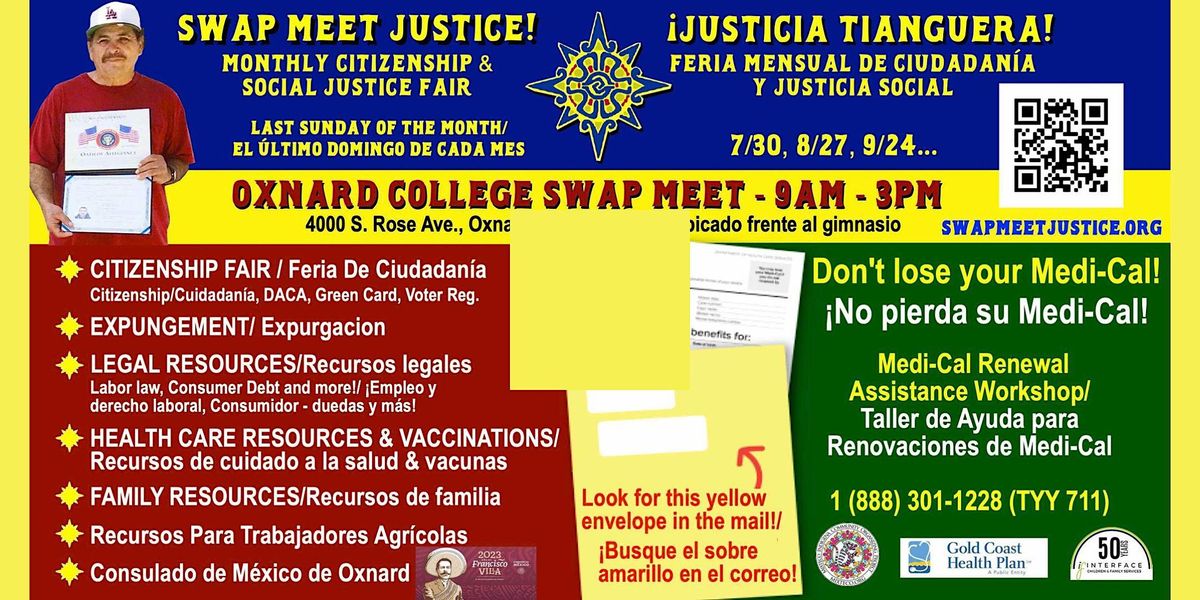 Monthly Citizenship & Social Justice Fair