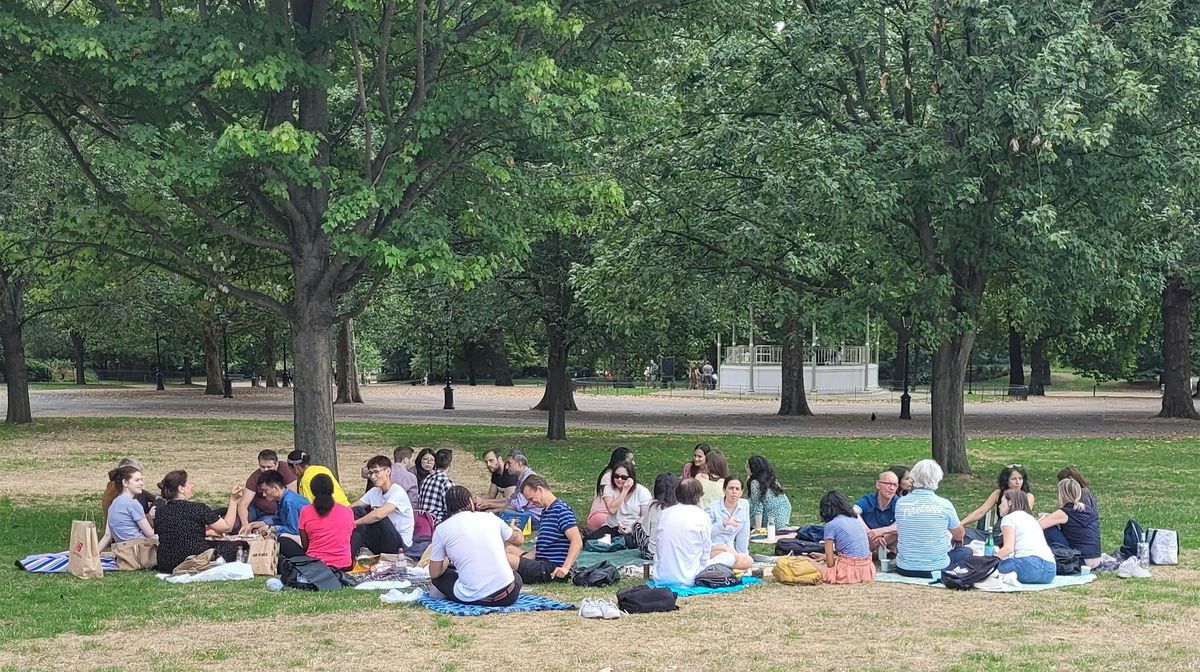 Friendly Picnic in Hyde Park