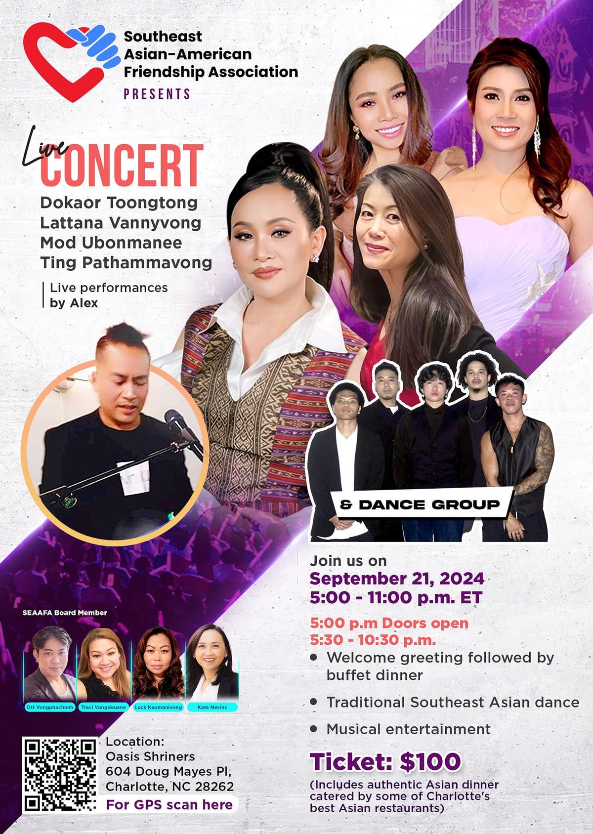 CONCERT Dokaor Toongtong Lattana Vannyvong Mod Ubonmanee Ting Pathammavong