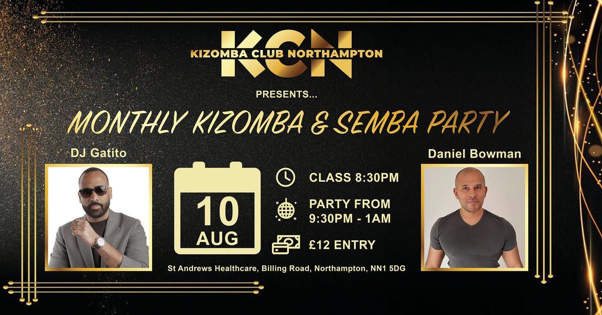 Kizomba club Northampton Monthly party