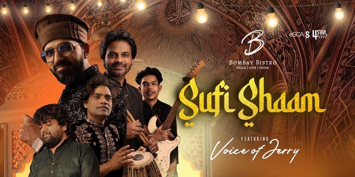 Sufi Shaam ft Voice of Jerry at Bombay Bistro